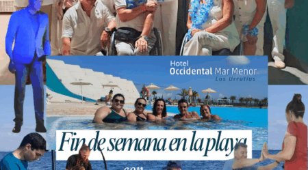 Un fin de semana inclusivo en el Mar Menor: playa, deporte y convivencia con Impulsa Igualdad Murcia