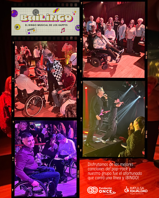 Bailingo en Odiseo Murcia: una noche de música, risas e inclusión con el proyecto “Nos vamos de calle”