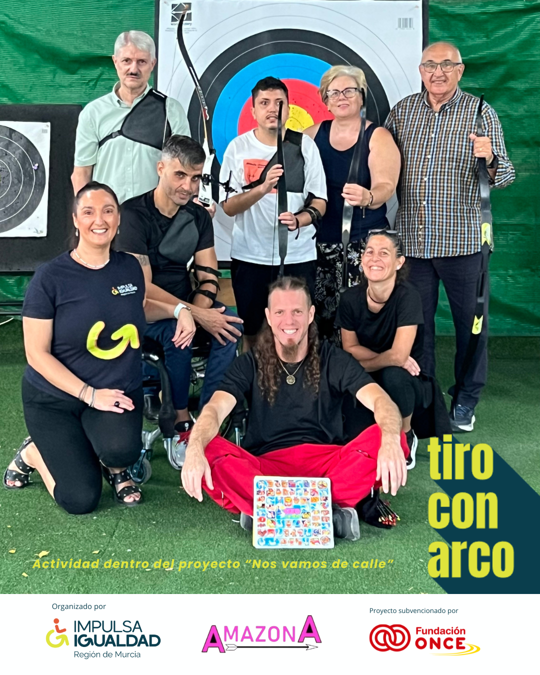El proyecto “Nos vamos de calle” convierte el tiro con arco en una experiencia inclusiva y divertida