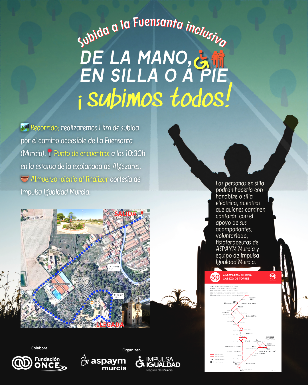 Actividad inclusiva en La Fuensanta para promover el deporte y la convivencia