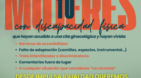 Impulsa Igualdad Murcia convoca un grupo de discusión sobre atención ginecológica y discapacidad